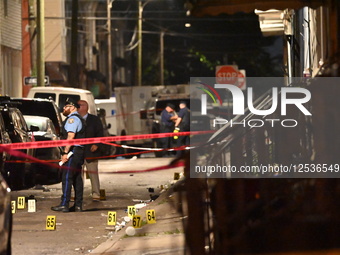 Three People Are Dead And Ten People Are Injured In A Mass Shooting On The 1500 Block Of S. Etting Street