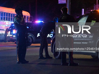 Heavily Armed Law Enforcement Converge On Market Street At Home