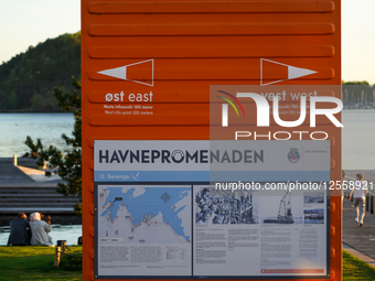Evening At Sorenga Sea Bath In Oslo