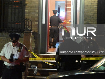 Man Stabs Wife And Two-year-old Daughter To Death And Critically Wounds Himself In A Domestic Related Murder-suicide Attack At 63-35 Forest Avenue