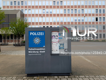 Exterior Of Wuerzburg Police Headquarters