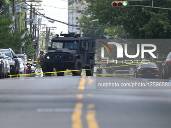 A Man Wanted For Attempted Murder Was Taken Into Custody After A Standoff With U.S. Marshals And Other Law Enforcement On Irvine Turner Blvd