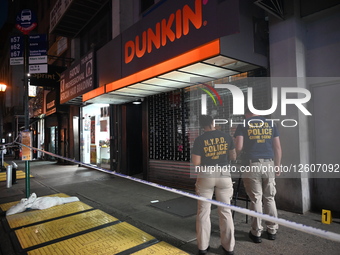 32-year-old Man Identified As Clyde Ricks Fatally Shot To The Chest Within The Confines Of The 84 Precinct At 391 Jay Street