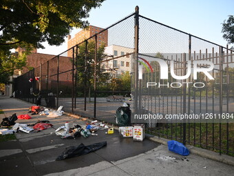 One Man Killed And One Man Injured In Shooting Outside Glenmore Plaza Houses And Powell Playground Within Confines Of 73 Precinct