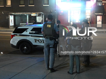 FBI Agents And Other Federal Law Enforcement Patrol U Street Northwest As Part Of President Trump’s Crime Reduction Plan