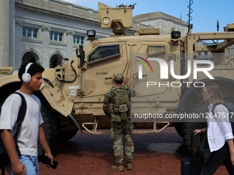 National Guard Troops At Union Station