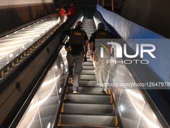 FBI Agents Patrol Navy Yard-Ballpark Metro Station