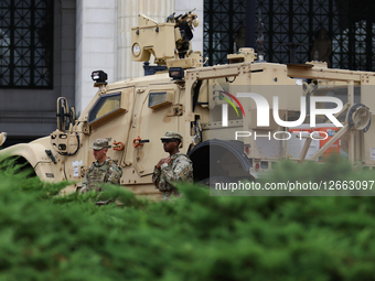 National Guard Troops At Union Station