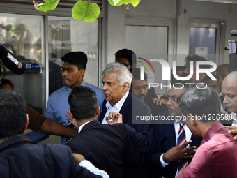 Former Sri Lankan President Ranil Wickremesinghe Arrested Over Alleged Misuse Of State Funds.