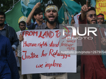 March For Rohingya In Dhaka