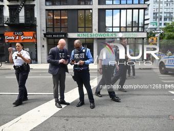 Elderly Female Walking With A Walker Fatally Shot On Madison Avenue And East 110 Street Within The Confines Of The 23 Precinct