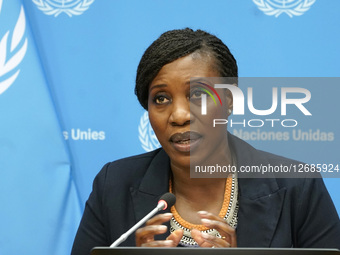 NY: Director Of Operations And Advocacy, OCHA During A UN Press Conference