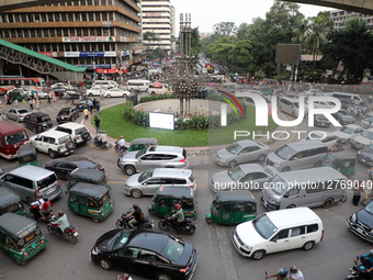 Traffic In Dhaka, Bangladesh