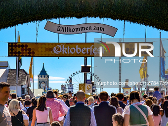 Entrance To Oktoberfest 2025