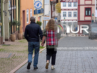 Couple Walking Hand In Hand