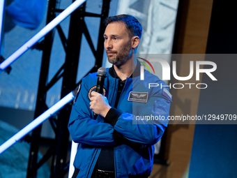 Meeting With Polish Astronaut Slawosz Uznanski-Wisniewski In Krakow