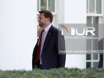 VP JD Vance Enters White House