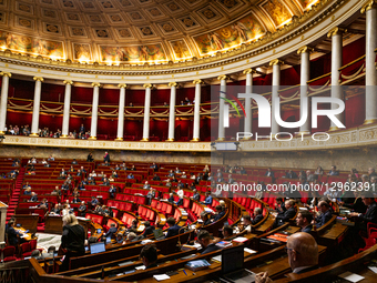 Debate On The Social Security Finance Bill For 2026 At The National Assembly In Paris 