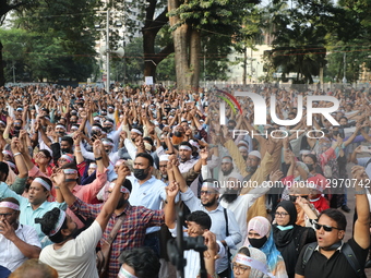 Primary School Teachers Continue Sit-in Protest In Dhaka