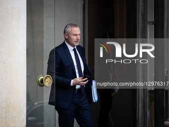 Council Of Ministers Of The French Government At The Elysée Palace, In Paris