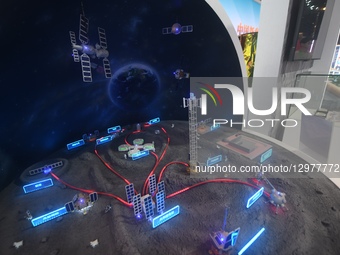 Chinese Lunar Research Station Sand Table