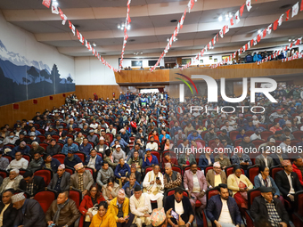 Communist Leaders Of Nepal Unite To Form A Single Party The "Communist Party Of Nepal" Ahead Of The March Election