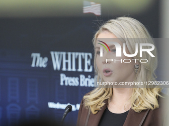 DC: FBI Dir. Patel and Press. Sec. Leavitt hold a Fentanyl update and Day 43 Gov. Shutdown and  press confrence
