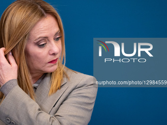 Edi Rama And Giorgia Meloni At Italy–Albania Summit In Rome