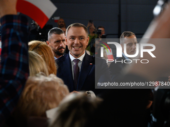 Polish President Karol Nawrocki Meeting In Minsk Mazowiecki.