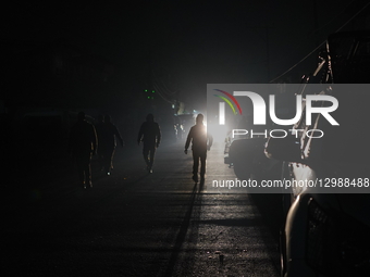 Massive Blast Rips Police Station In Kashmir