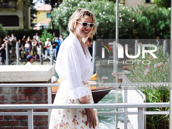 Cast Arrival At Jay Kelly Photocall During The 82nd Venice International Film Festival In Venezia