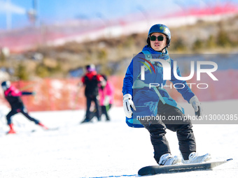 Mazongshan Ski Resort in Hohhot.