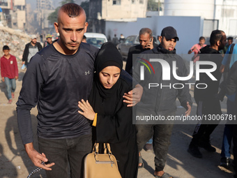 Palestinians Mourn After Deadly Overnight Strikes In Gaza