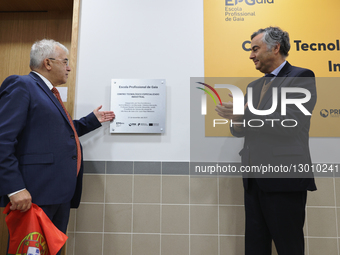 Inauguration Of Industrial Specialized Technological Centre At Escola Profissional De Gaia By The Portuguese Minister Of Education