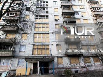 Dnipro recovers from November 23 Russian drone attack.