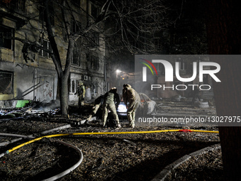 Russian army attacks Zaporizhzhia with drones.