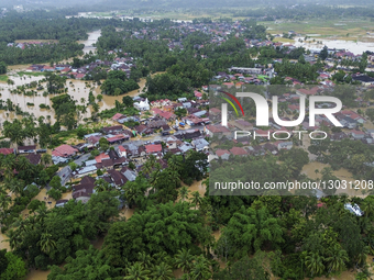 Floods Inundate Thousands Of Homes In Solok, West Sumatra