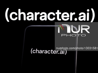 Photo Illustration Of The Character AI Chatbot