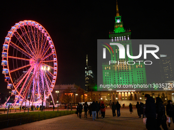 Christmas Market Opens In Warsaw.