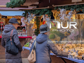Christmas Atmosphere In Arezzo