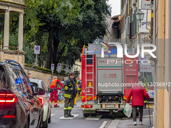 Fire Brigade And Ambulance Respond To Florence Emergency
