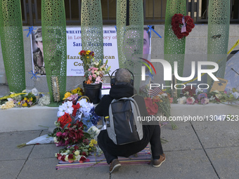 DC: US Peaple  hold a 2 West VA National Guard honoring