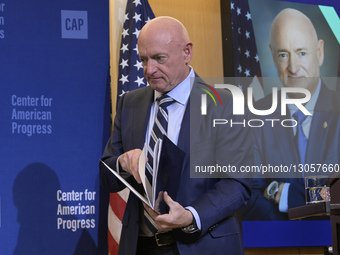 DC: US Sen. Mark Kelly hold an American Leadership in AI conversation