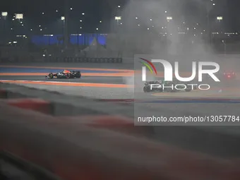 Kick Saube Driver Nico Hulkenberg Crashes Out Of Qatar GP 