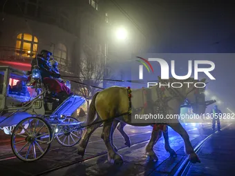 Krakow Hit By Heavy December Fog