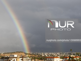Cyprus : Rainbow After Rainfall