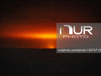 Massive Russian Drone Attack Hits Sumy