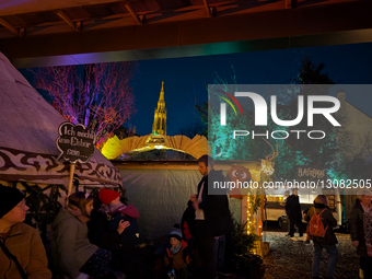 Christmas Market Winterrausch Im Hexenhaus In Munich