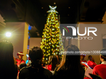 Christmas Lighting Ceremony In Kathmandu, Nepal