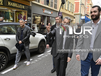 Signing Event By Former France's President Nicolas Sarkozy